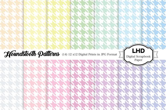 Digital Papers Pastel Houndstooth: A Practical Guide to Using Patterned Papers in Real Projects