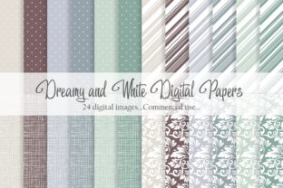 Dreamy and White Digital Paper: A Versatile Toolkit for Modern Creatives