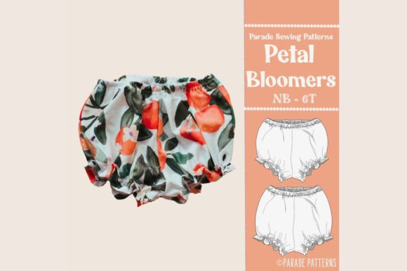 Petal Bloomers Sewing Pattern: Two Looks, One Quick Sew