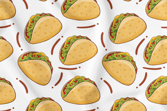 Taco Seamless Pattern: Bold, Playful Design for Every Project