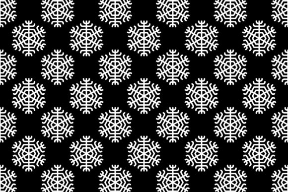 Understanding the Seamless Monochrome Winter Pattern as a Foundational Design Asset
