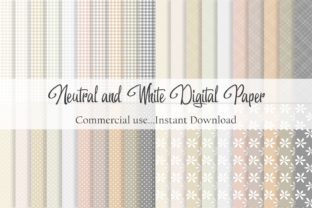 Unlock Creative Possibilities with Neutral and White Digital Paper