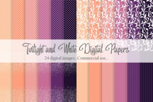 Using the Twilight and White Digital Paper Kit